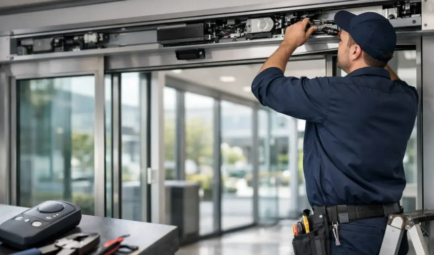 Commercial Automatic Door Servicing