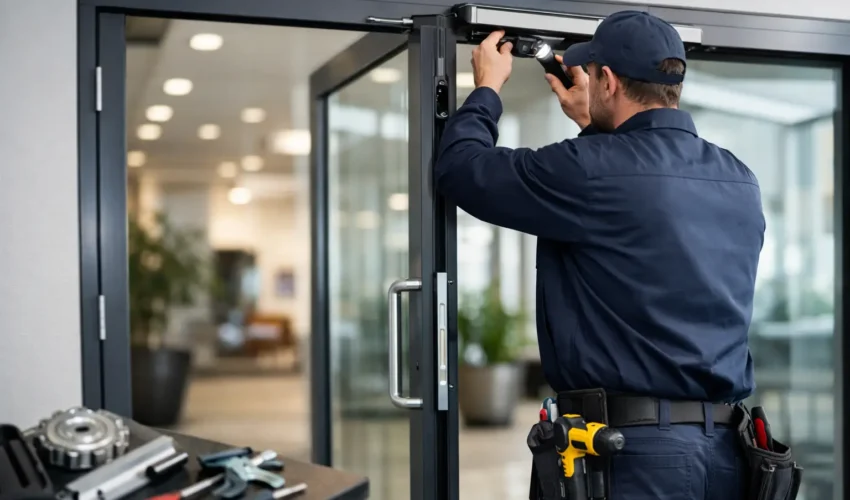 Commercial Door Service Intervals Explained