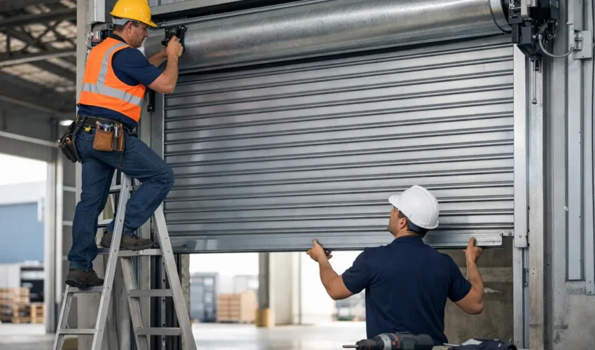 How to Install Industrial Roller Shutter Door