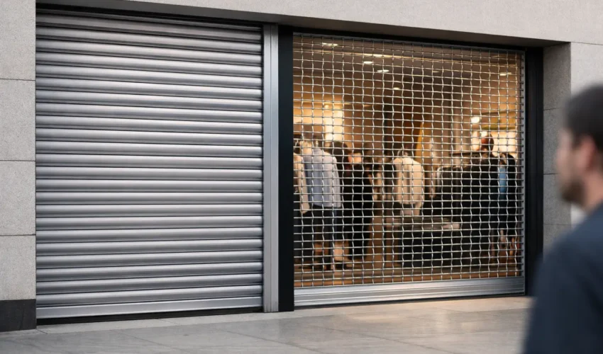 Security Shutters for Shops: What to Choose