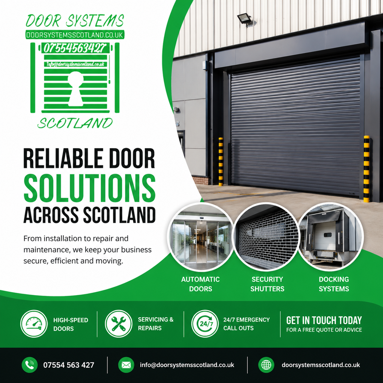 automatic doors scotland