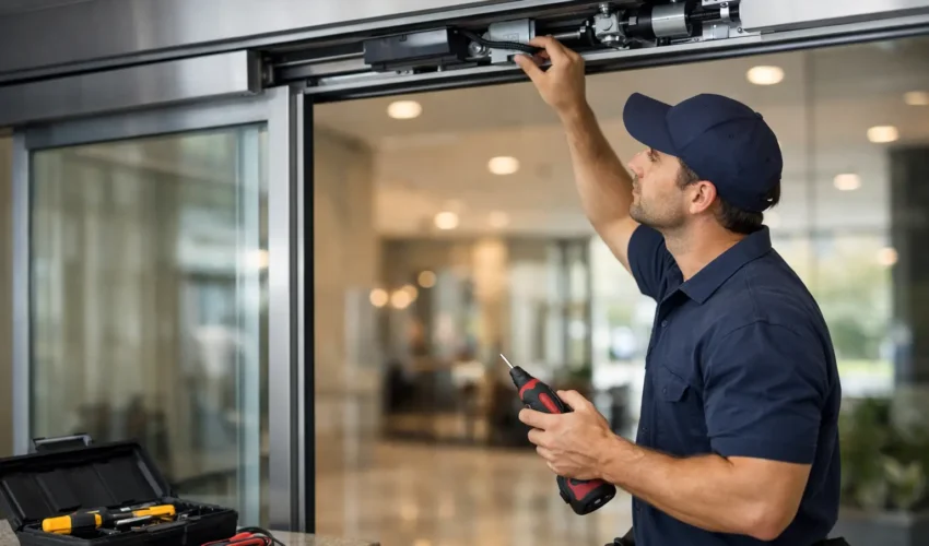 How to Maintain Automatic Doors Properly