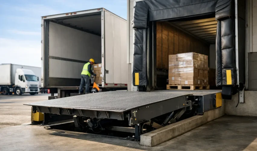 Loading Bay Safety: Dock Leveller and Shelter