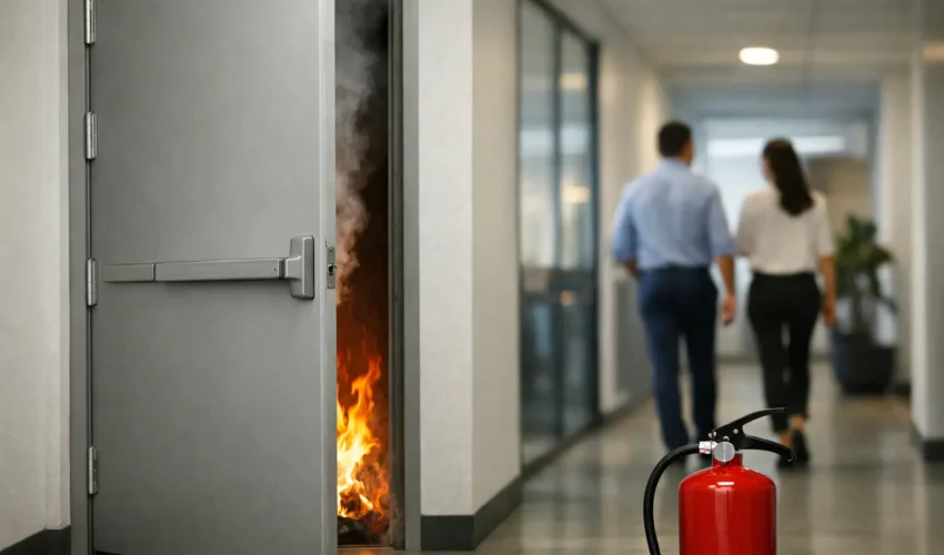 The Importance of Fire-Rated Doors at Work