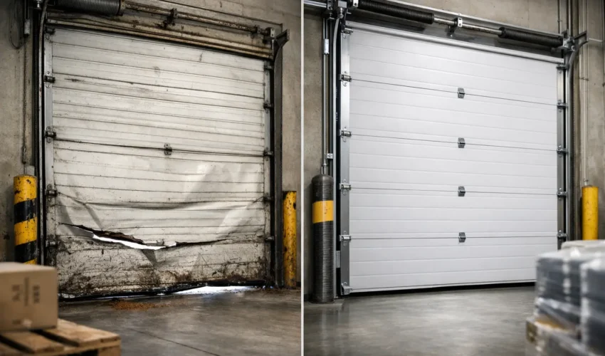 Top Signs Your Industrial Door Needs Replacing