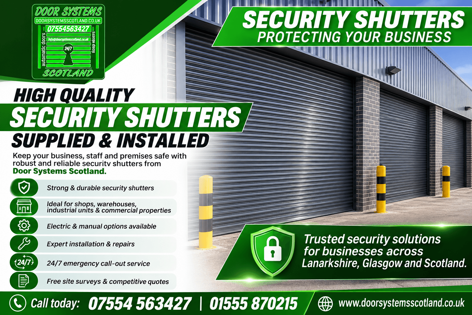 loading bay equipment installers livingston