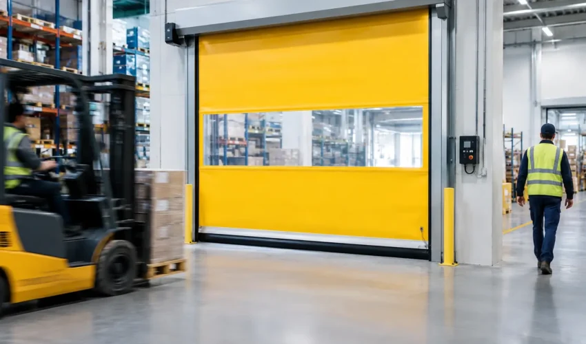 Are High Speed Doors Safe for Busy Workplaces?